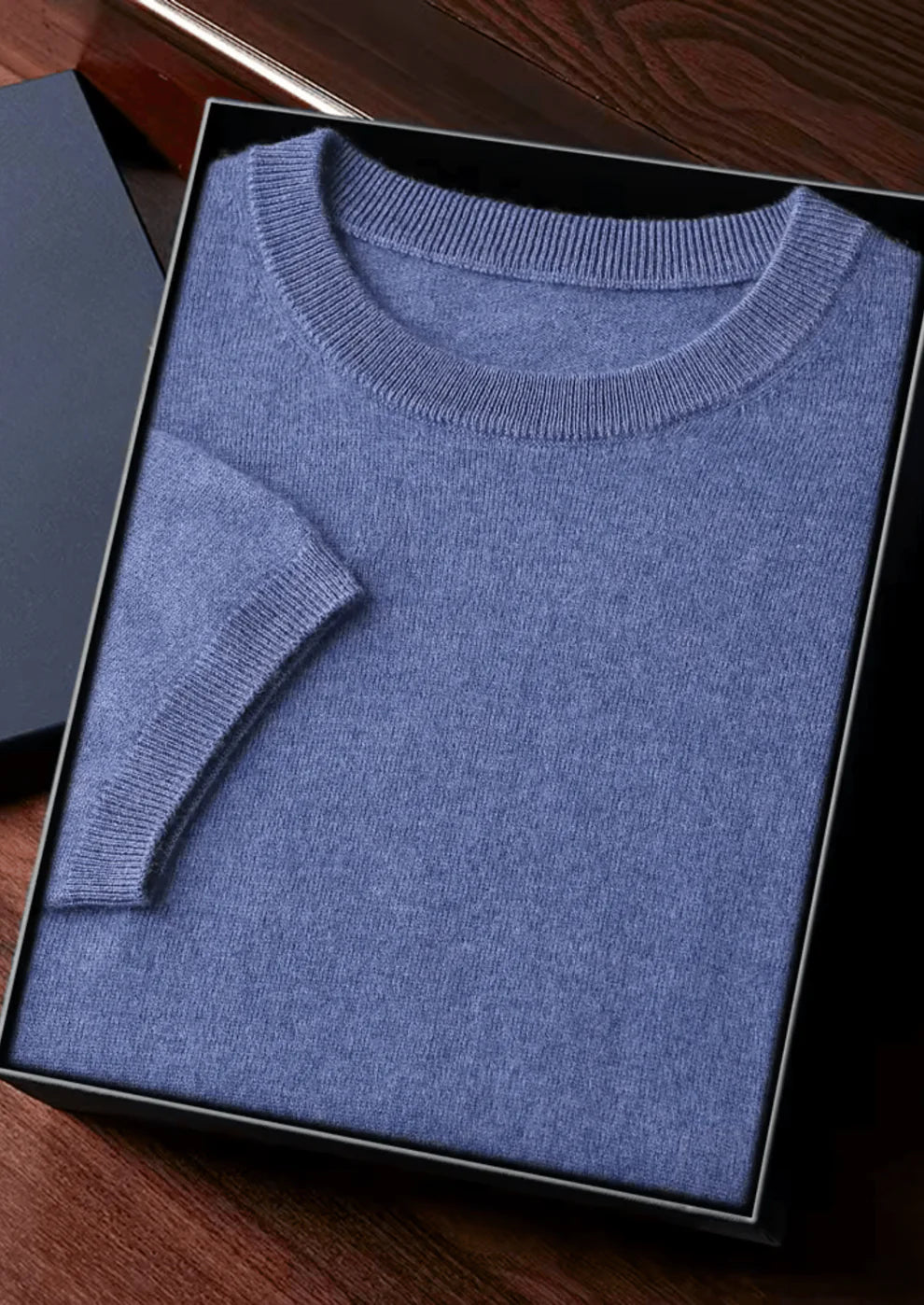 Cashmere Crewneck T-Shirt