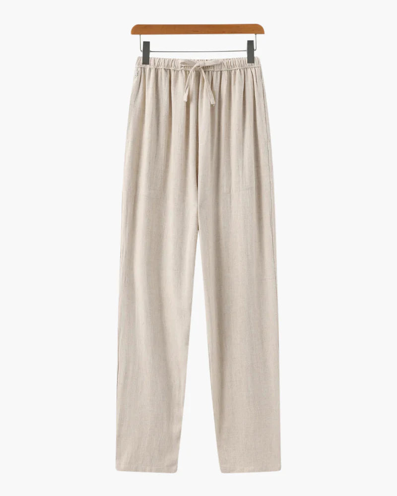 Rowe Slim Linen Trouser