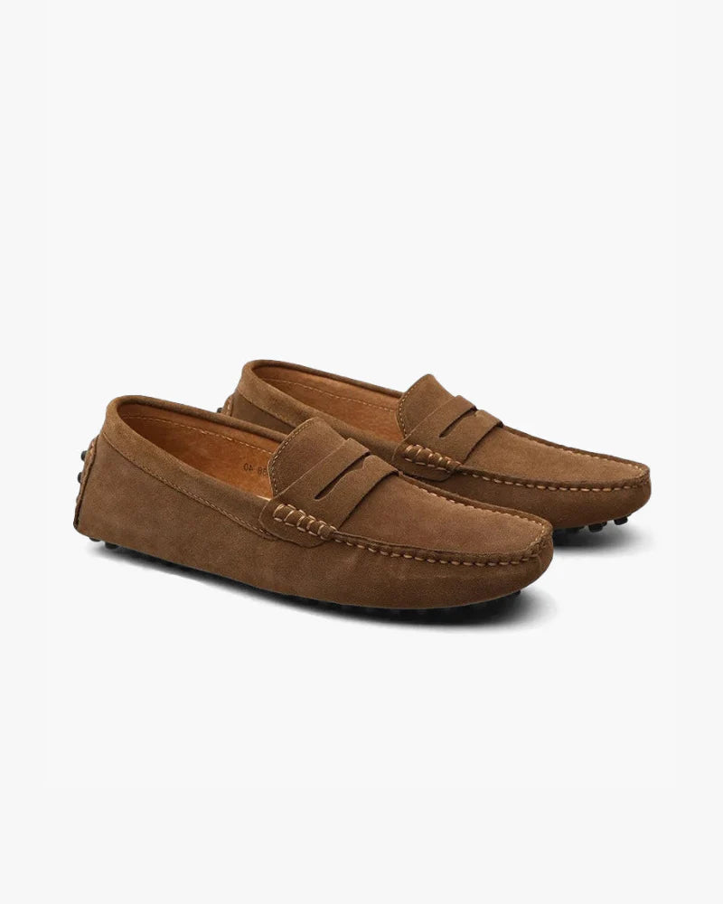 Rowe Classic Suede Driver Loafer