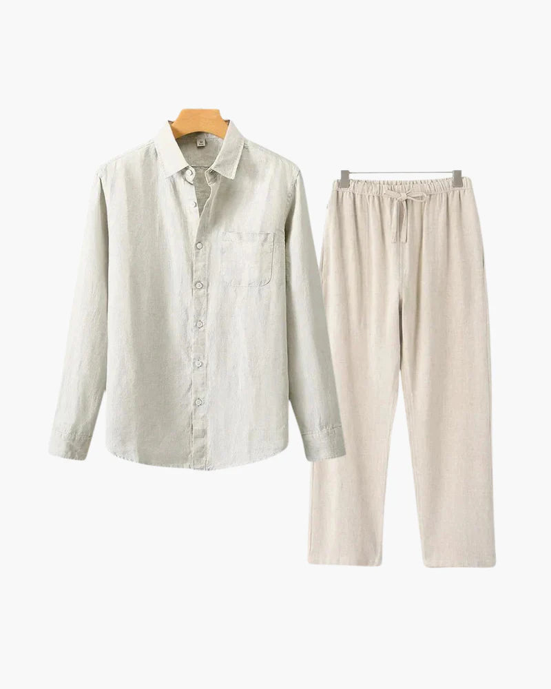 Aurelian Linen Set Long-sleeve