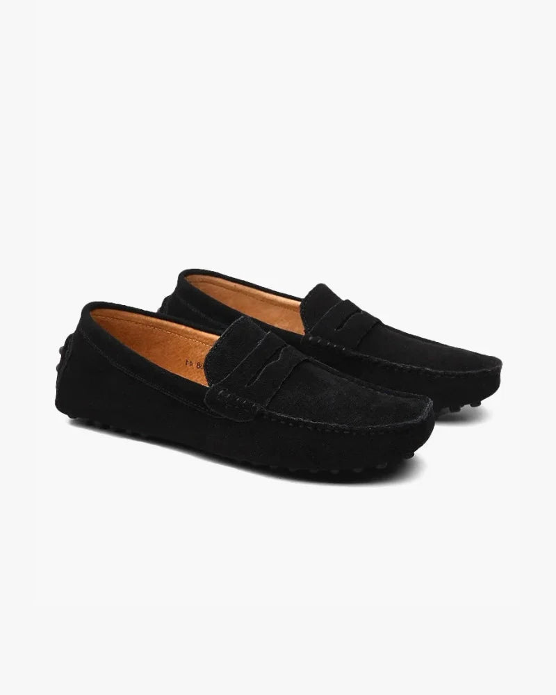 Rowe Classic Suede Driver Loafer