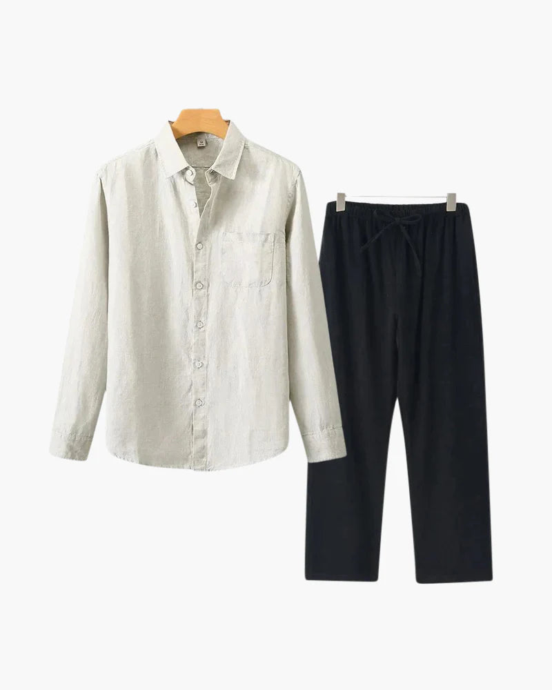 Aurelian Linen Set Long-sleeve
