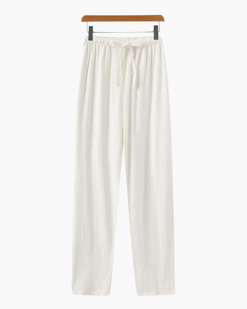 Rowe Slim Linen Trouser