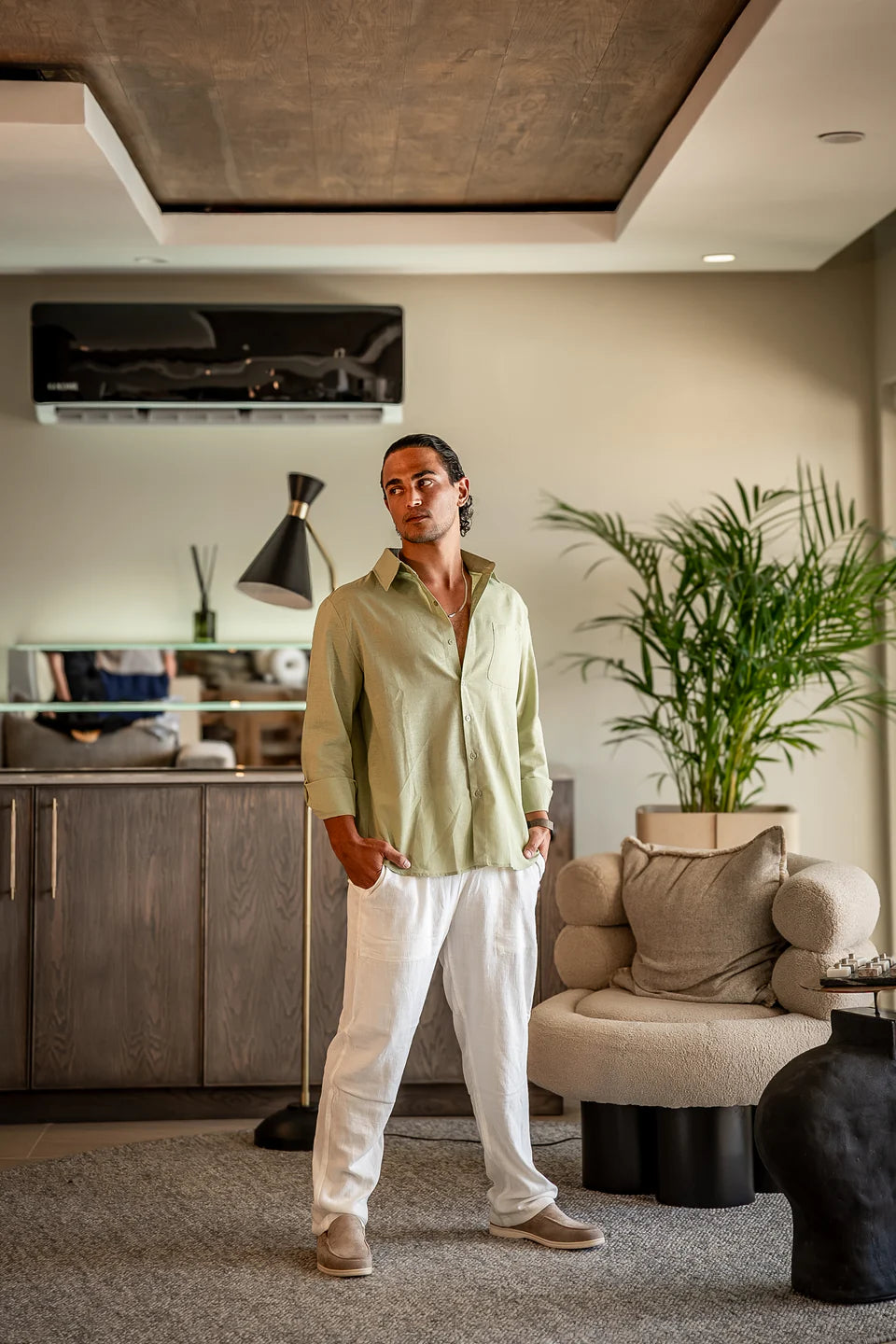 Aurelian Linen Set Long-sleeve