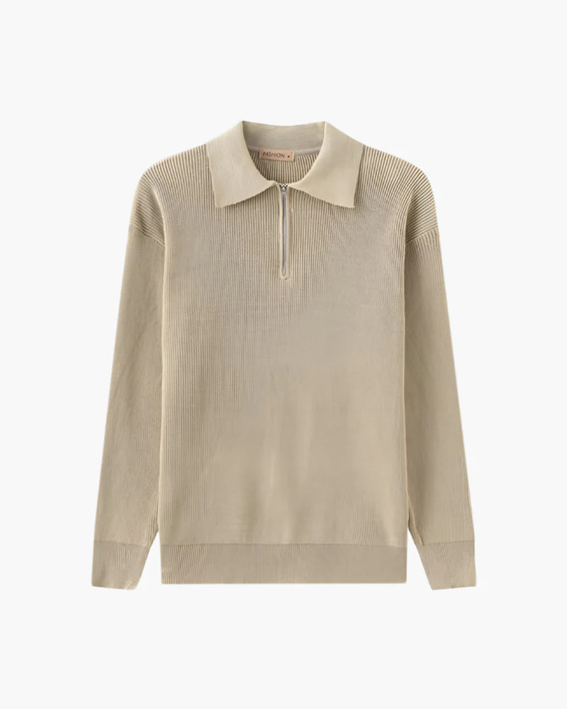 Chunky Knit Half-Zip