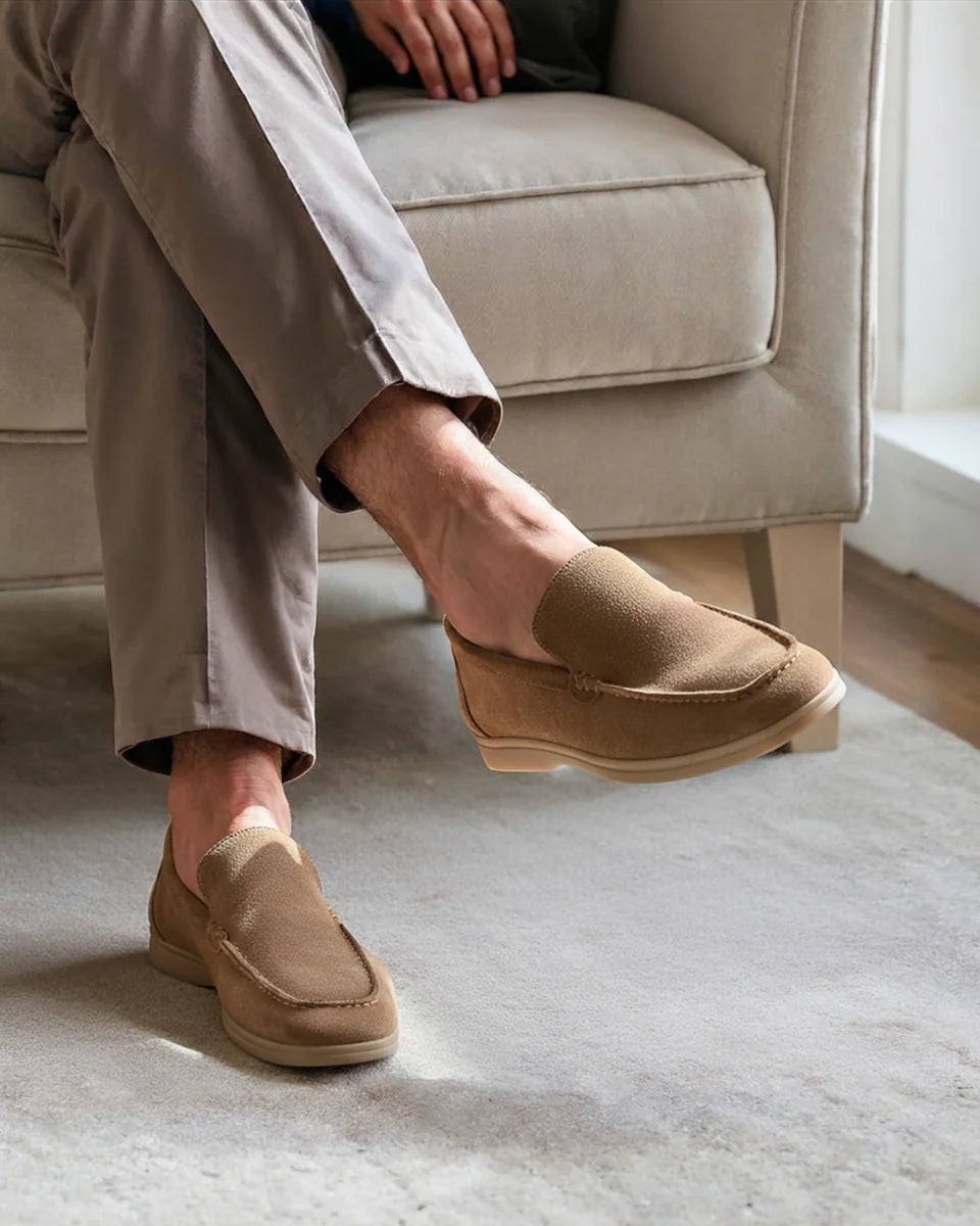 Montague Suede Minimal Loafer