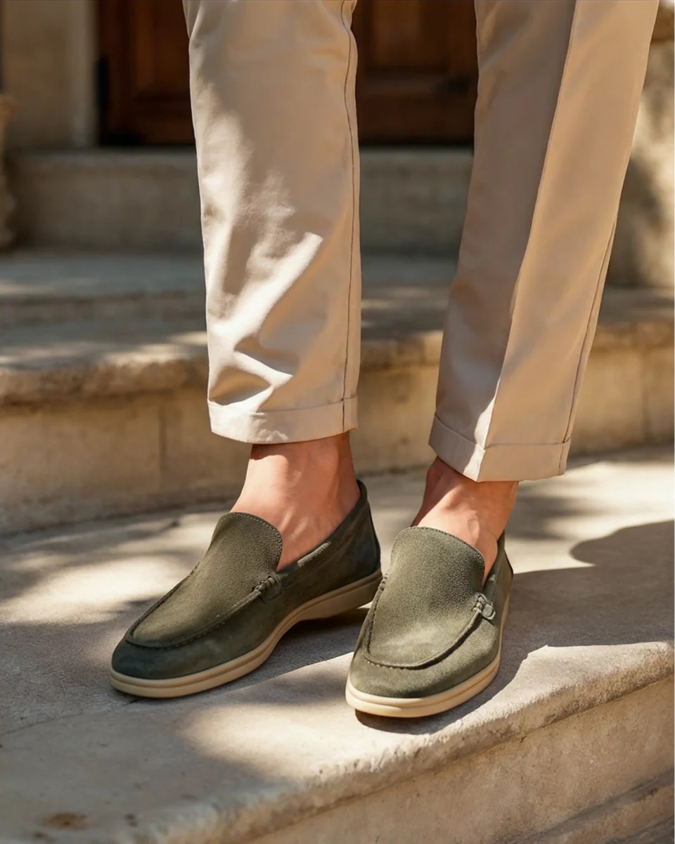 Montague Suede Minimal Loafer