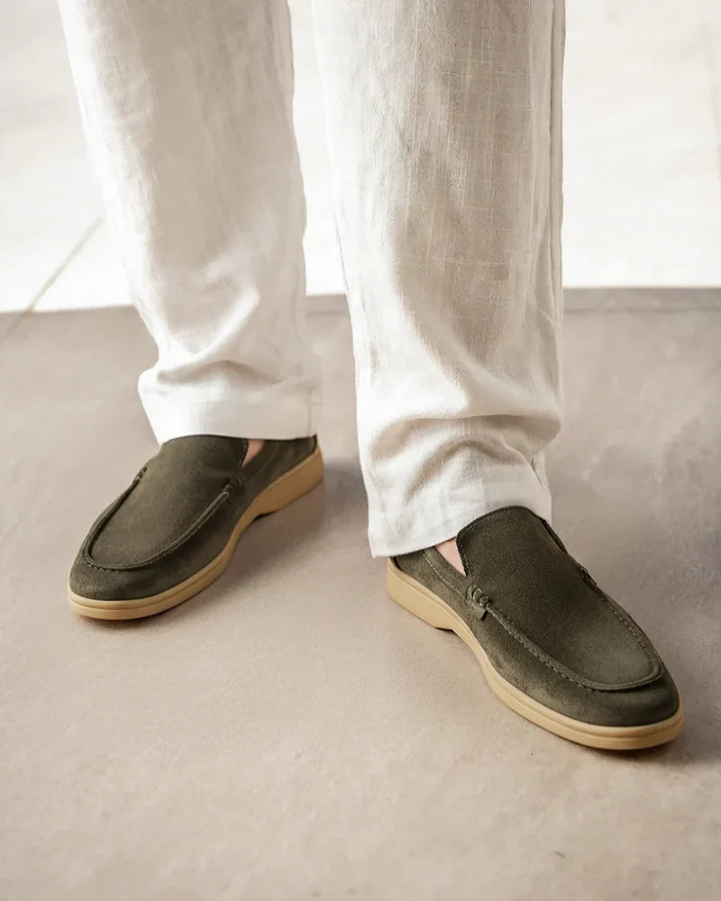 Montague Suede Minimal Loafer
